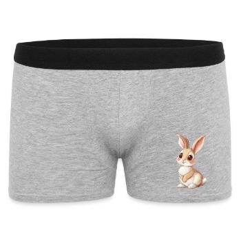 Hare - Men's Boxer Shorts - heather grey - Front