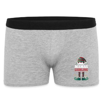 Le préféré de Maman de Noël - Boxer Homme - gris chiné - Devant