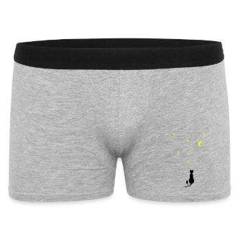 Cat & Mouse - Boxer Homme - gris chiné - Devant