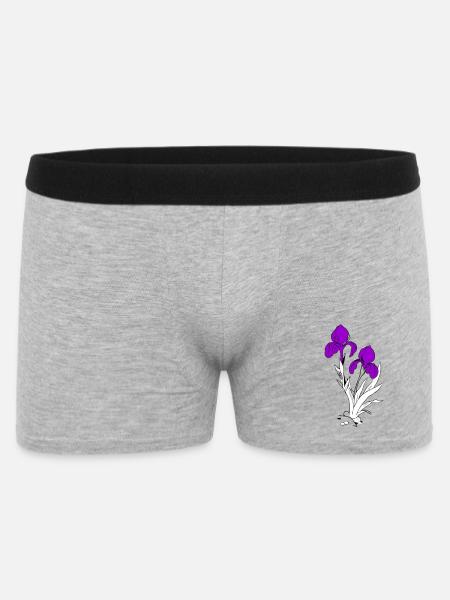 Lys - Boxer Homme - gris chiné