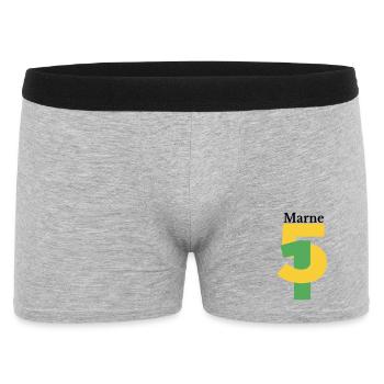 Marl - Men's Boxer Shorts - heather grey - Front