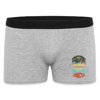 Safari Afrique Serengeti faune et savane animaux - Boxer Homme - gris chiné - Devant