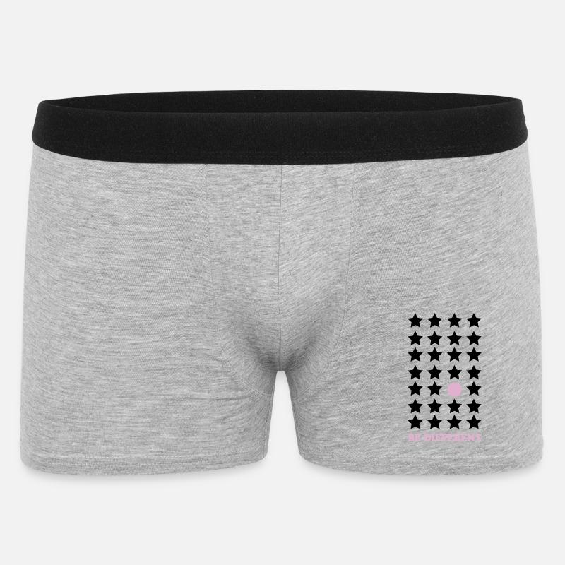 Be Different – Pastel Point Be Different - Men's Boxer Shorts - heather grey