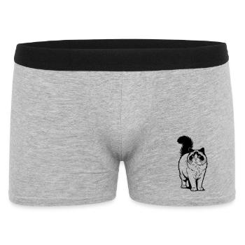 ragdoll cat - Men's Boxer Shorts - heather grey - Front