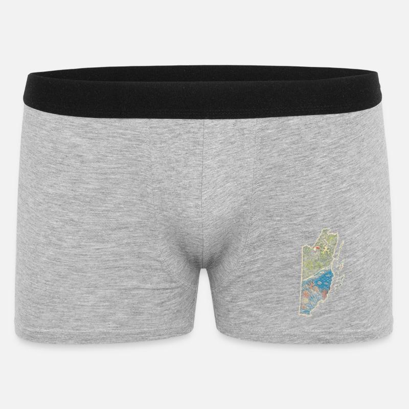 Belize Belizean Root - Men's Boxer Shorts - heather grey