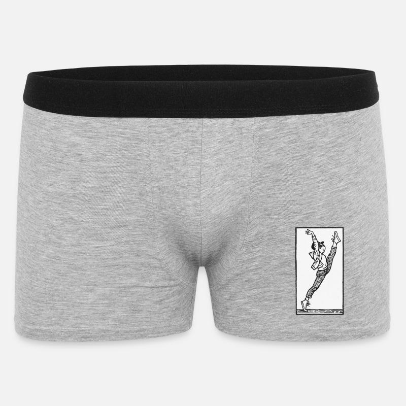 Danseuse #17 - Boxer Homme - gris chiné