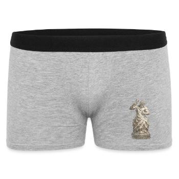 Stonemasonry Stonemasonry - Men's Boxer Shorts - heather grey - Front