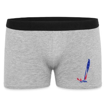 katamaran_1 - Men's Boxer Shorts - heather grey - Front