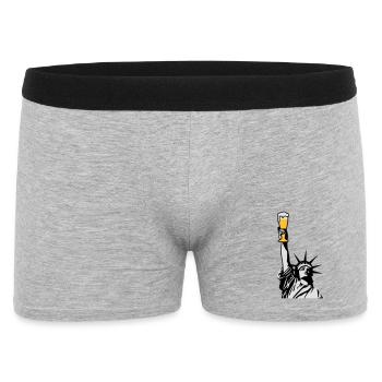 Free Beer - Men's Boxer Shorts - heather grey - Front