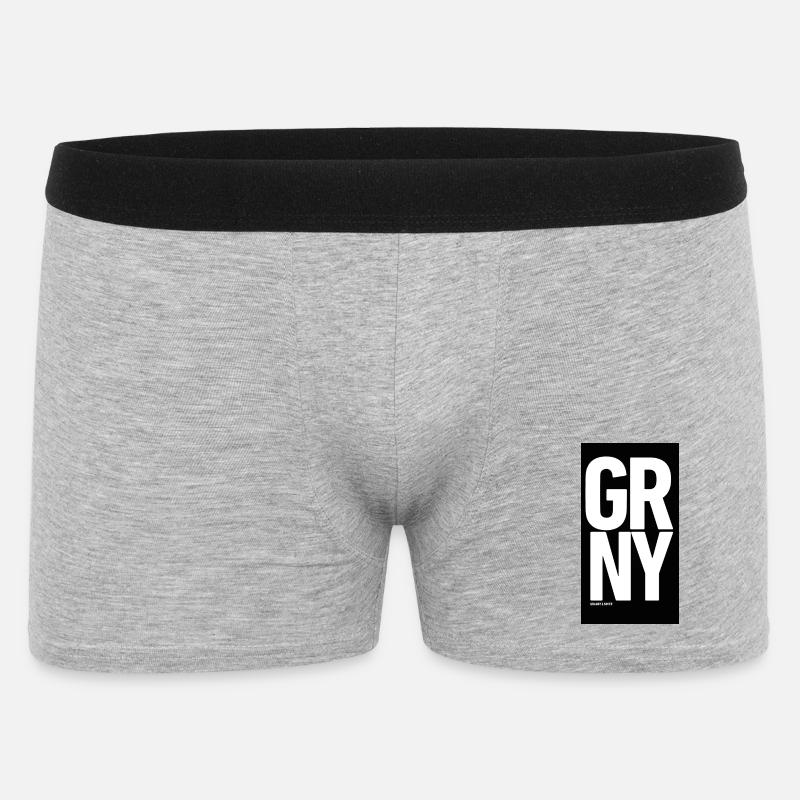 GRNY - Männer Boxer Shorts - Grau meliert