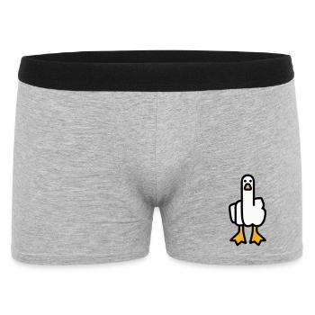 Oie de déclaration - Boxer Homme - gris chiné - Devant