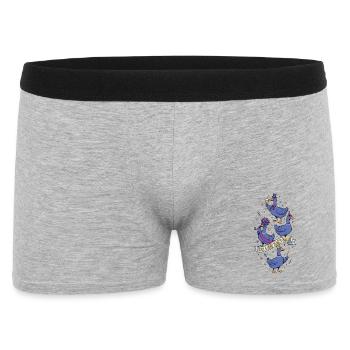 Juste une fête de célébration du Nouvel An 2025 - Boxer Homme - gris chiné - Devant