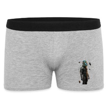 Casque spatial forêt intérieure - Boxer Homme - gris chiné - Devant