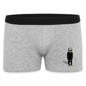emo - Men's Boxer Shorts - heather grey - Front