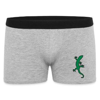 Lizard Salamander gecko - Men's Boxer Shorts - heather grey - Front