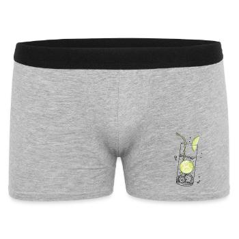 Limetten Limonade Sommer Limo - Boxer Homme - gris chiné - Devant