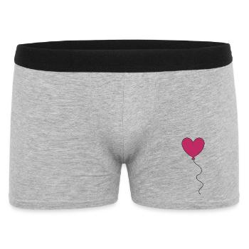 Muttertags Geschenk Mutter Muttertag Geschenkidee  - Männer Boxer Shorts - Grau meliert - Vorne