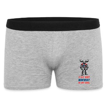 I've got norway in my soul - Men's Boxer Shorts - heather grey - Front