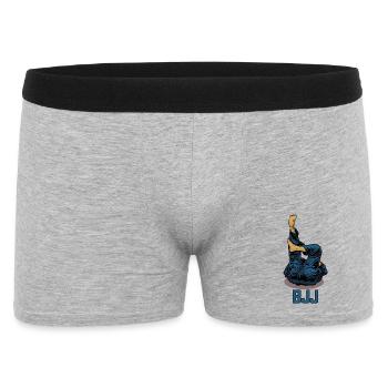 BJJ Triangle - Boxer Homme - gris chiné - Devant