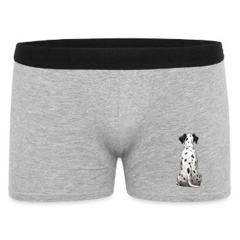 Dalmatian - Men's Boxer Shorts - heather grey - Front