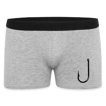 Hacken - Männer Boxer Shorts - Grau meliert - Vorne