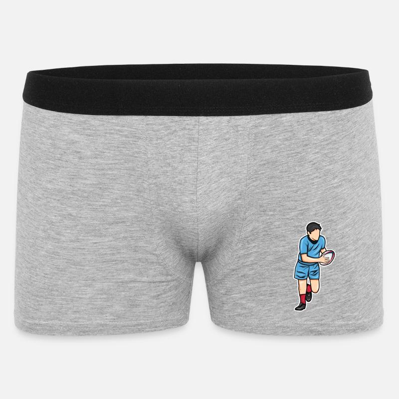 Rugby maschile - Boxer da uomo - grigio melange