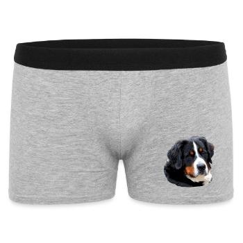 Berner_Senn - Männer Boxer Shorts - Grau meliert - Vorne