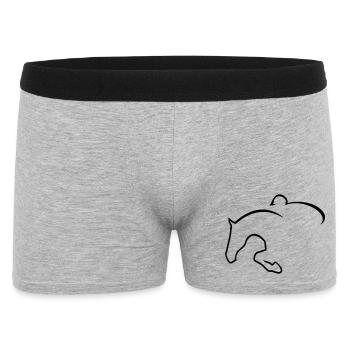6061912 121501268 show jumpers - Men's Boxer Shorts - heather grey - Front