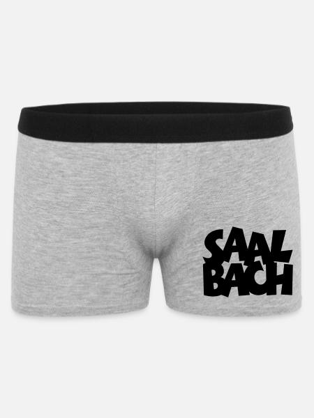 Saalbach - Men's Boxer Shorts - heather grey