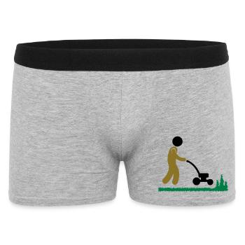 garden - Men's Boxer Shorts - heather grey - Front