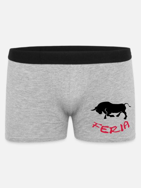 Feria ! - Boxer Homme - gris chiné