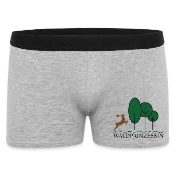 Cadeaux drôles pour les chasseurs et les rangers - Boxer Homme - gris chiné - Devant