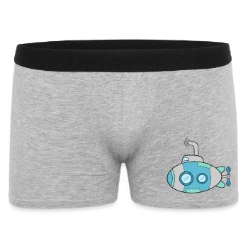 U-Boot - Männer Boxer Shorts - Grau meliert - Vorne