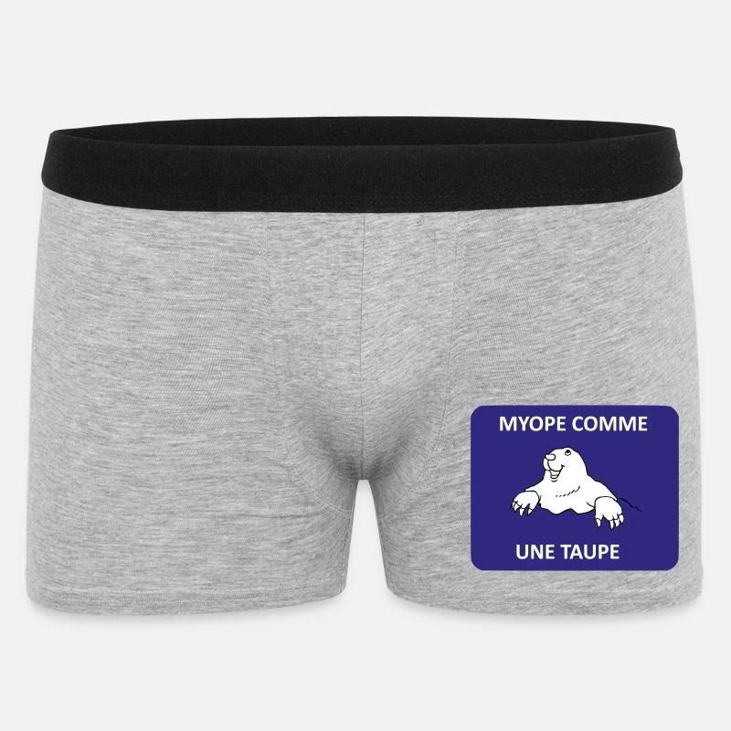 Short-sighted as a mole - Men's Boxer Shorts - heather grey
