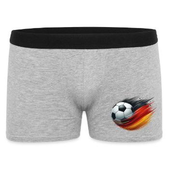 Viva German Football, Flag of Germany - Men's Boxer Shorts - heather grey - Front