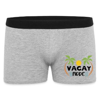 Tropical Escape T-Shirt - Men's Boxer Shorts - heather grey - Front