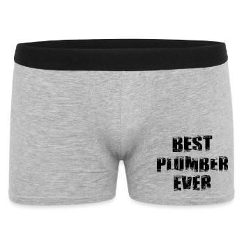 Best Plant Mechanic - Men's Boxer Shorts - heather grey - Front