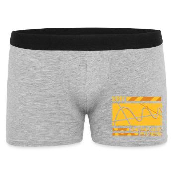 Professeur de mathématiques École de géométrie Mathématiques - Boxer Homme - gris chiné - Devant