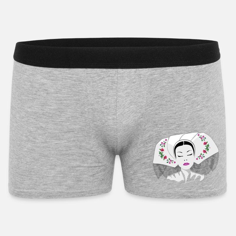 DELNJOSERBOWKA - white - Männer Boxer Shorts - Grau meliert