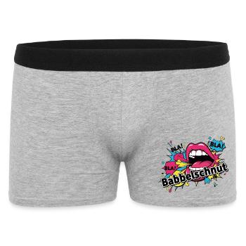 Babbelschnut - dialecte proverbique du Bade - Boxer Homme - gris chiné - Devant