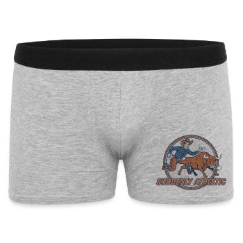 Soudainement le rodéo athlétique - Boxer Homme - gris chiné - Devant