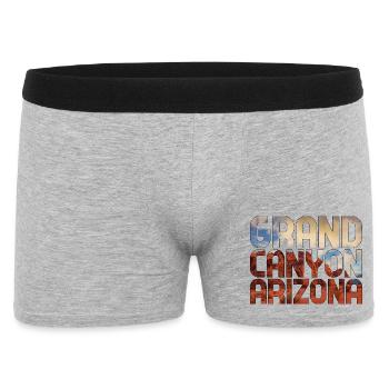 Grand Canyon Arizona National Park - Men's Boxer Shorts - heather grey - Front