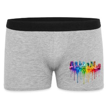 Nashville Tennessee Dripping Art - Men's Boxer Shorts - heather grey - Front