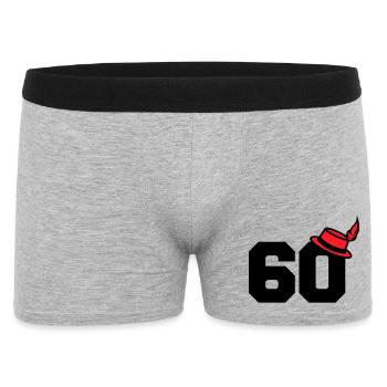 60 - Boxer Homme - gris chiné - Devant