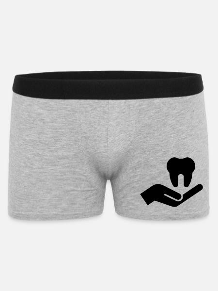 Dentist, Dentist, Dental Practice - Men's Boxer Shorts - heather grey