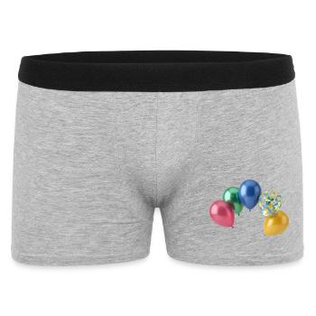 Colorful Balloons - Men's Boxer Shorts - heather grey - Front