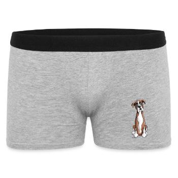 Drôle Deutscher Boxer - Boxer Alleman - Boxer Homme - gris chiné - Devant
