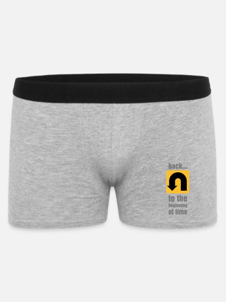 U-turn - Men's Boxer Shorts - heather grey