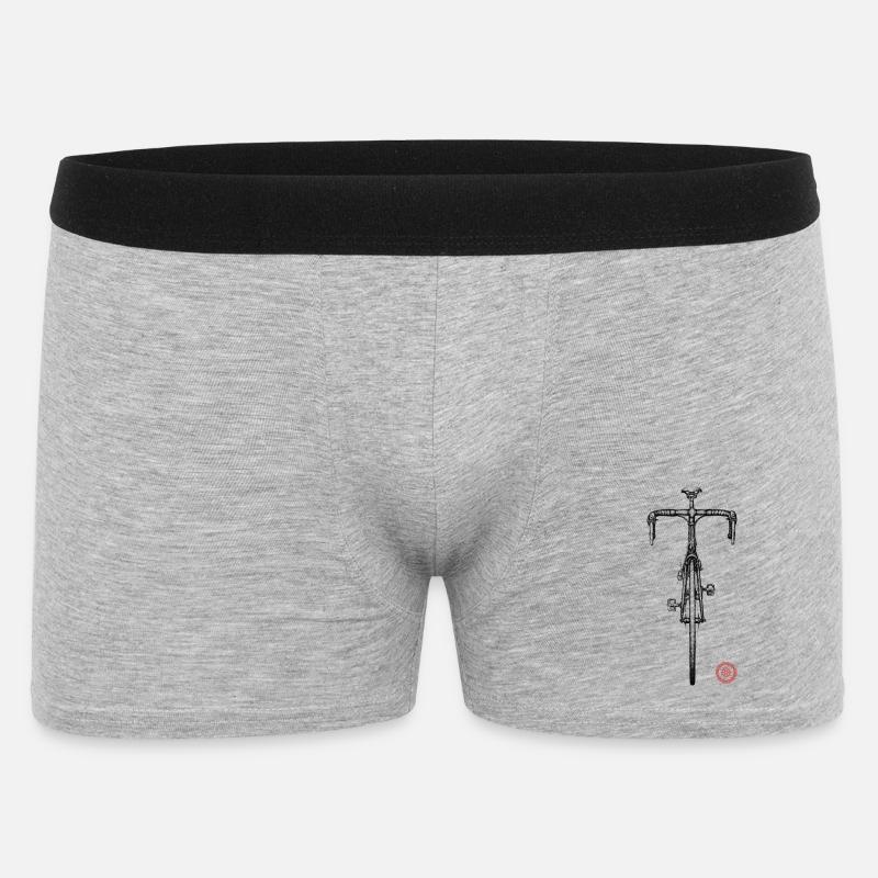 Bici da corsa - Boxer da uomo - grigio melange
