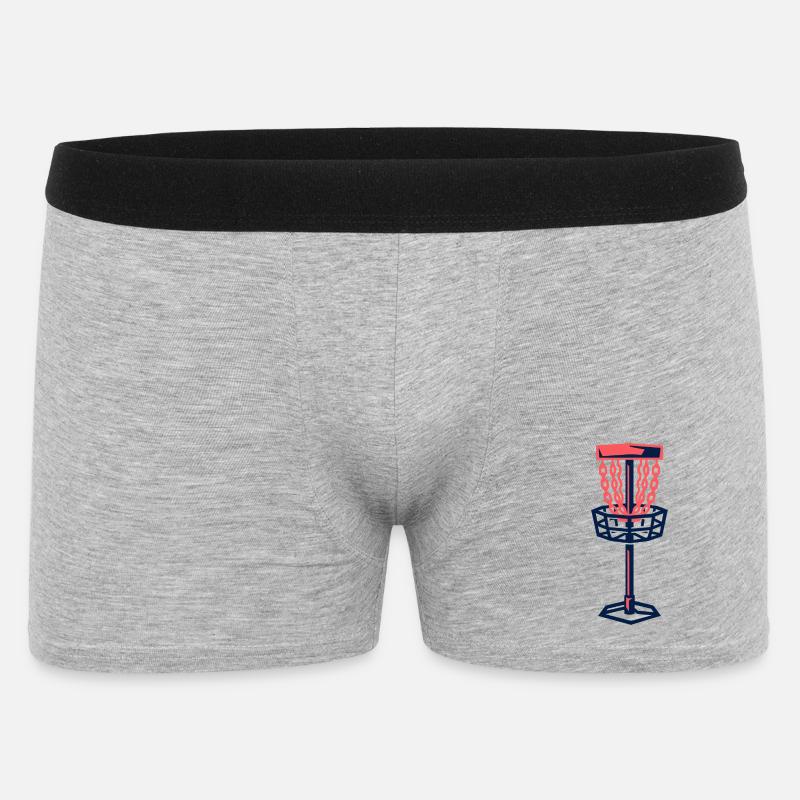 Disc Golf Basket Disc Disc Target - Boxer Homme - gris chiné